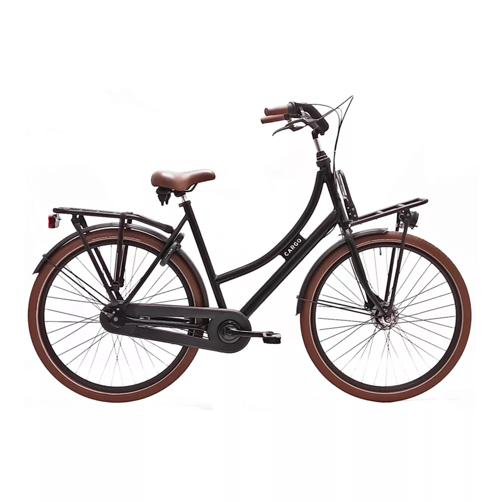 Cargo Dames 57cm R-brake Alu N8 mat-zw